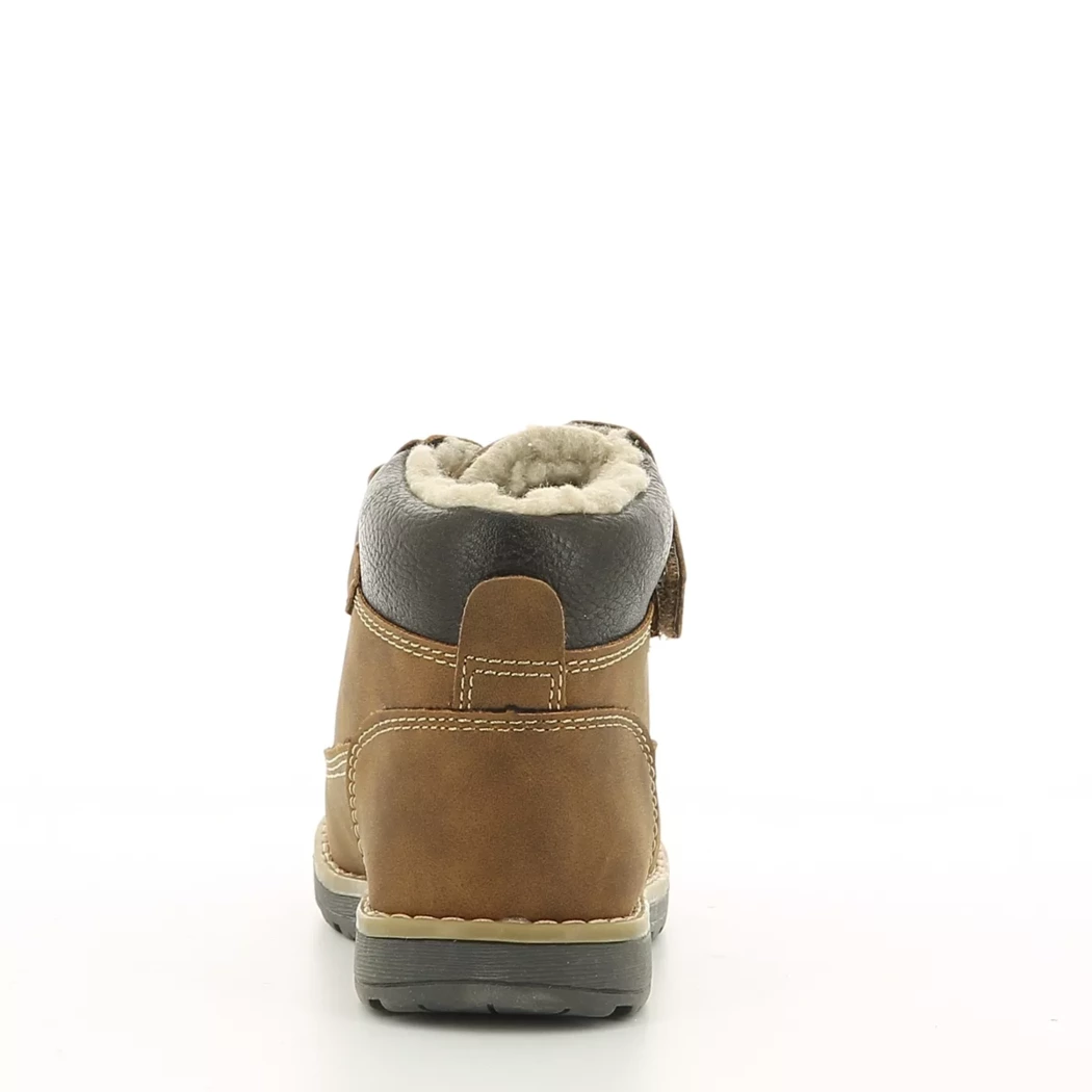 Image (3) de la chaussures Off Road - Bottines Cuir naturel / Cognac en Cuir synthétique