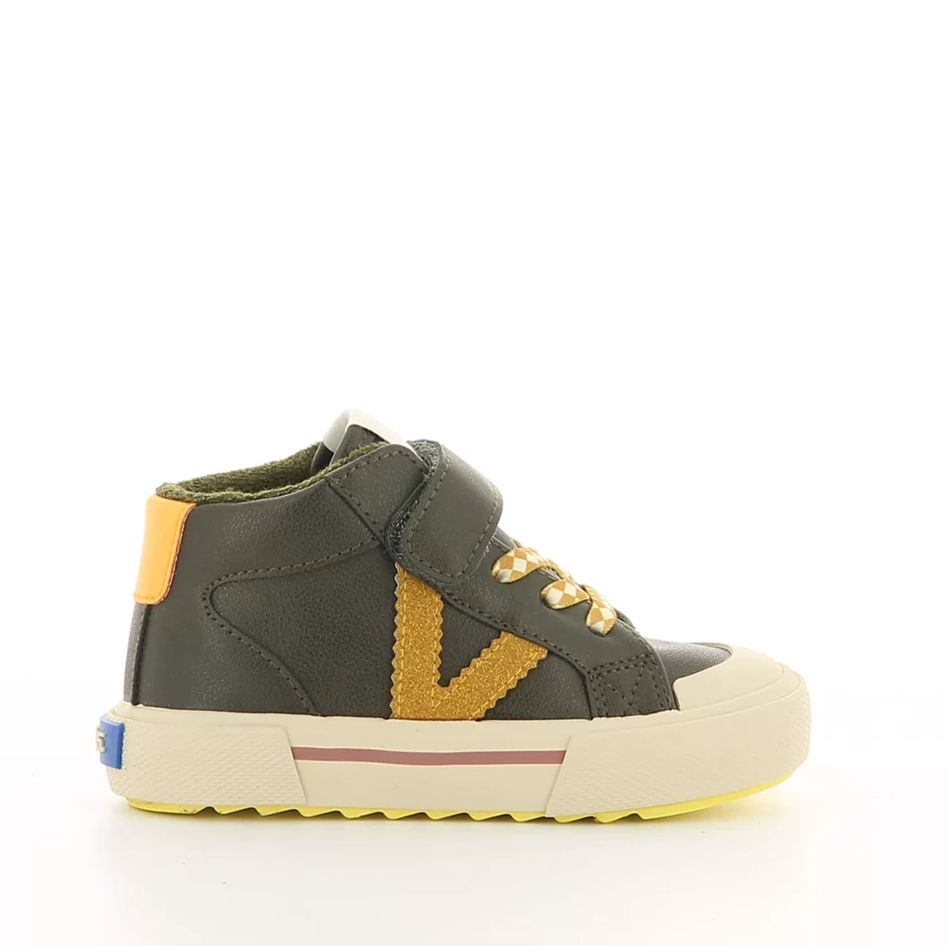Image (2) de la chaussures Victoria - Bottines Vert en Cuir synthétique