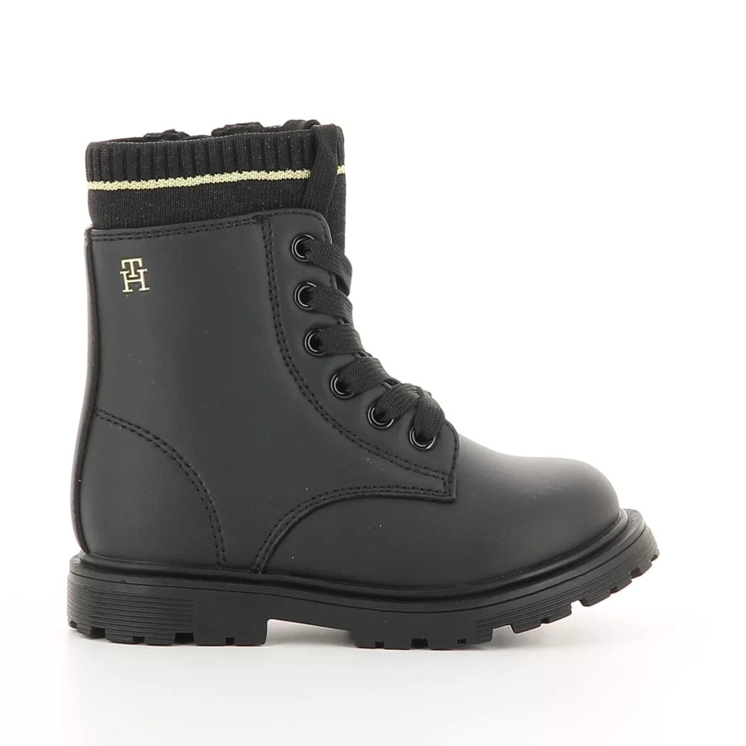 Image (2) de la chaussures Tommy Hilfiger - Bottines Noir en Cuir synthétique