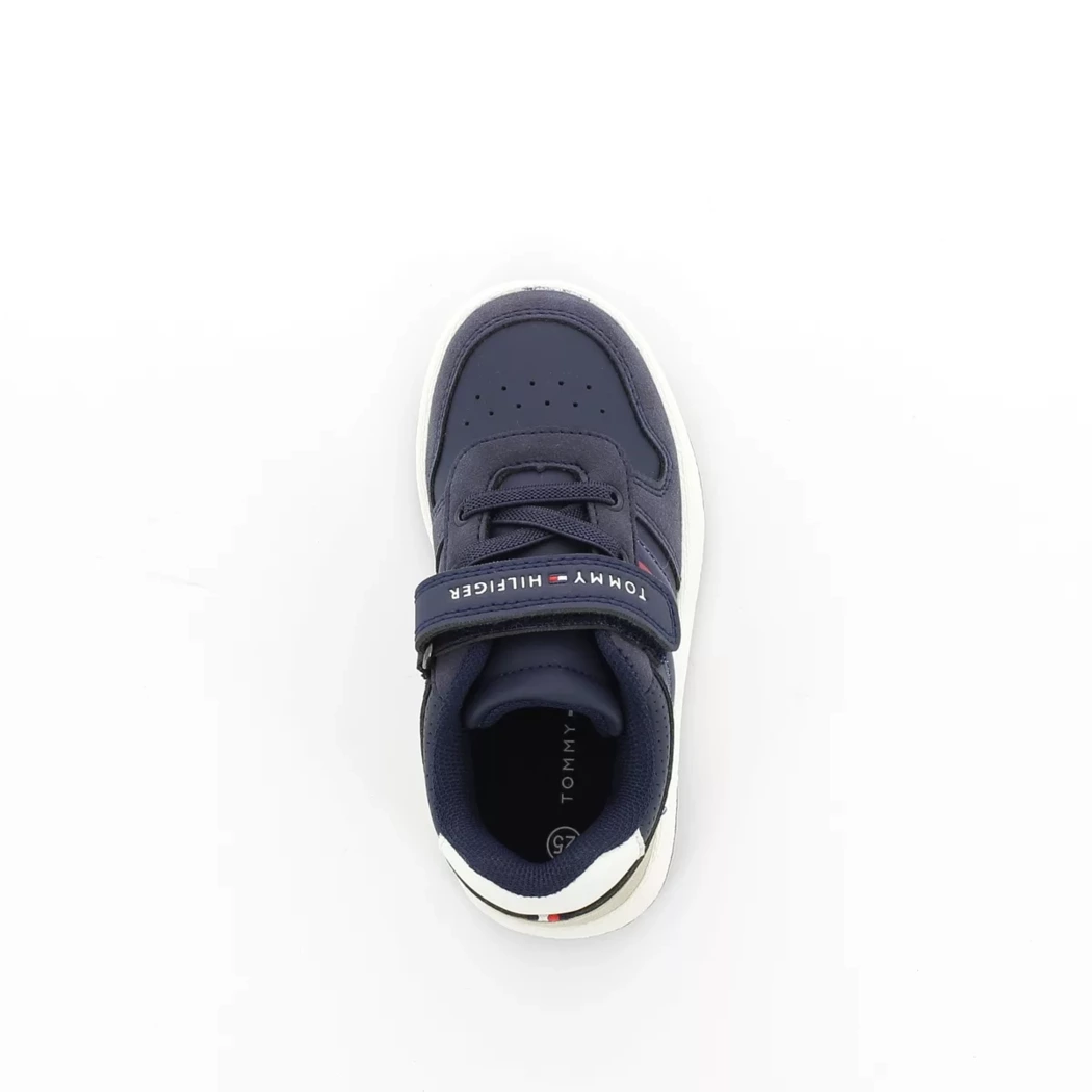 Image (6) de la chaussures Tommy Hilfiger - Baskets Bleu en Cuir synthétique