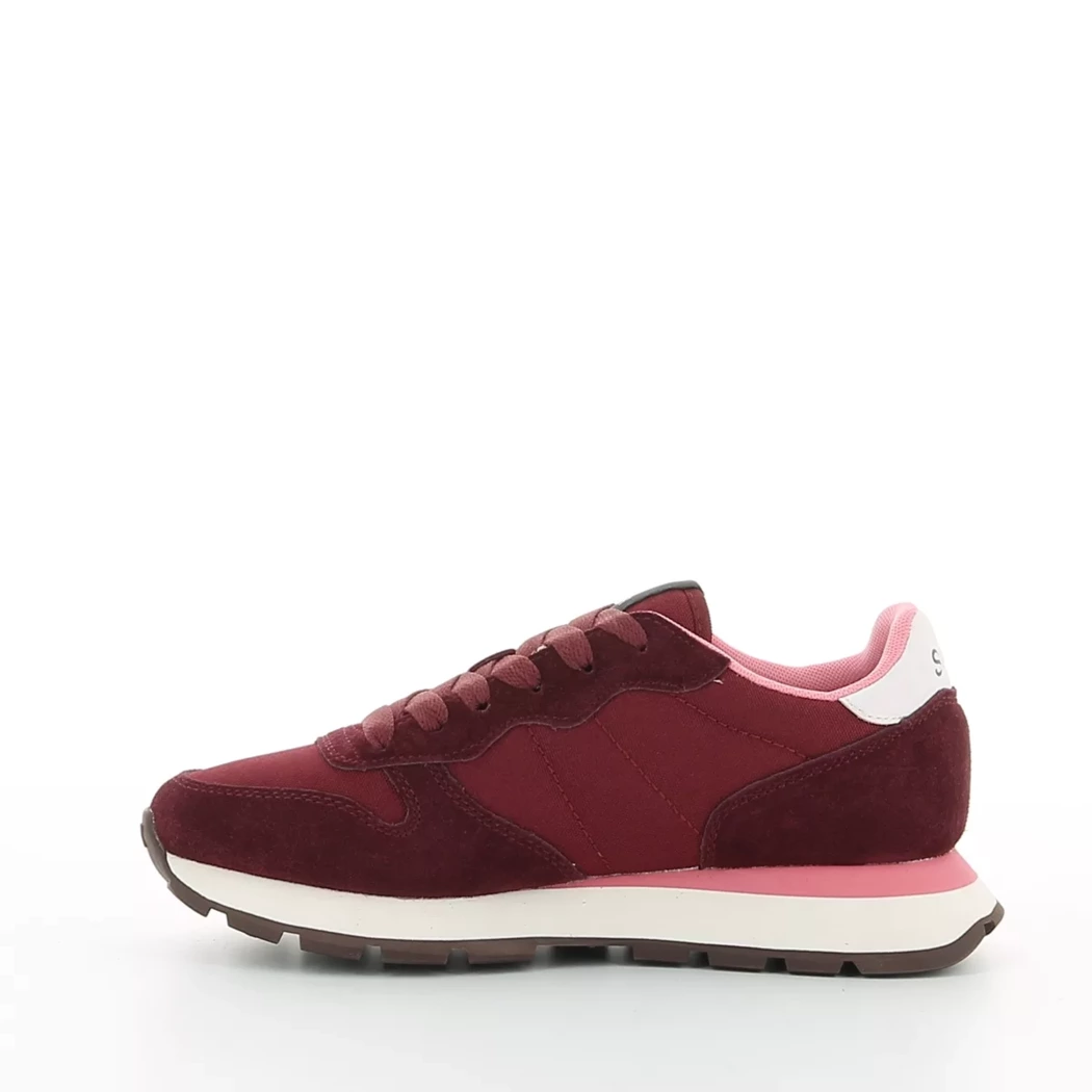 Image (4) de la chaussures Sun68 - Baskets Bordeaux en Cuir nubuck Image (4) de la chaussures Sun68 - Baskets Bordeaux en Cuir nubuck
