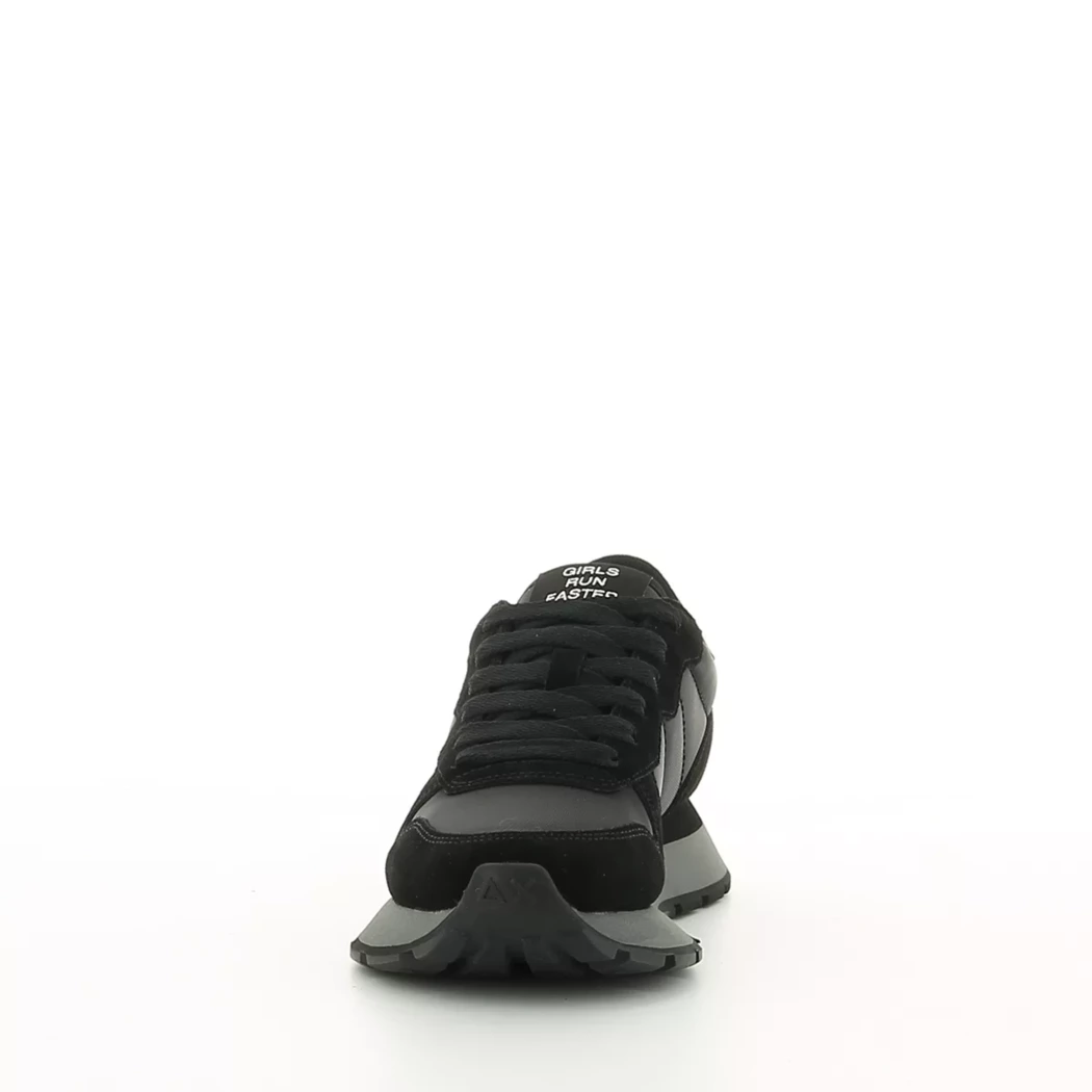 Image (5) de la chaussures Sun68 - Baskets Noir en Cuir nubuck