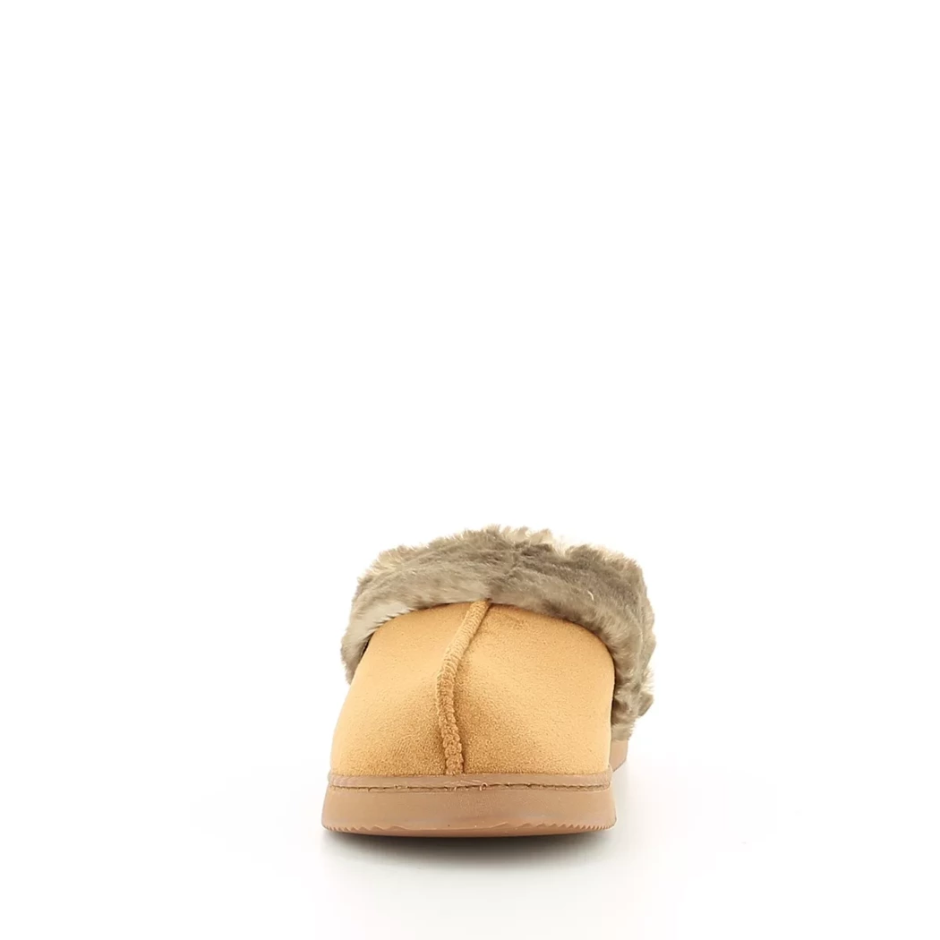 Image (5) de la chaussures Isotoner - Pantoufles et Chaussons Cuir naturel / Cognac en Textile