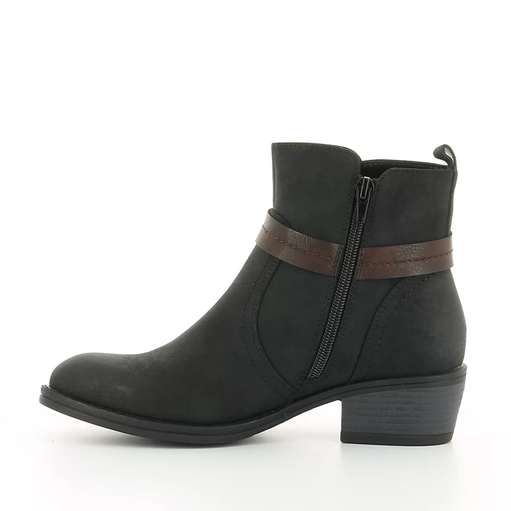 Image (4) de la chaussures Divina - Boots Noir en Cuir synthétique