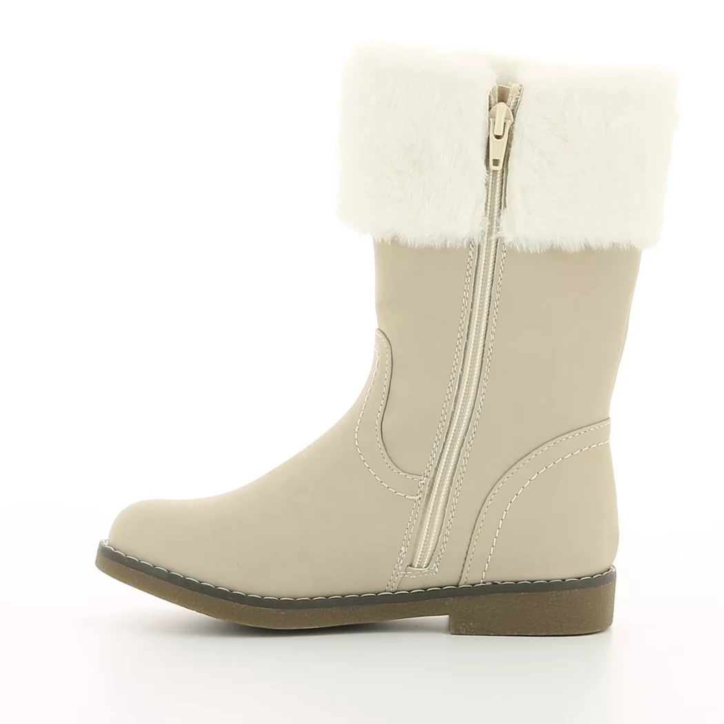 Image (4) de la chaussures Pretty Stories - Boots Beige en Cuir synthétique Image (4) de la chaussures Pretty Stories - Boots Beige en Cuir synthétique