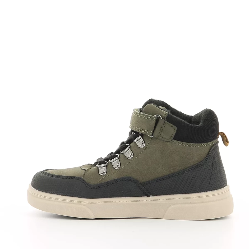 Image (4) de la chaussures Interdit de me gronder - Bottines Vert en Cuir synthétique