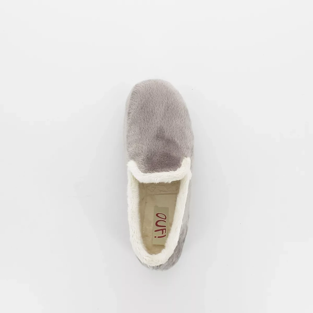 Image (6) de la chaussures OUF!... - Pantoufles et Chaussons Taupe en Textile Image (6) de la chaussures OUF!... - Pantoufles et Chaussons Taupe en Textile