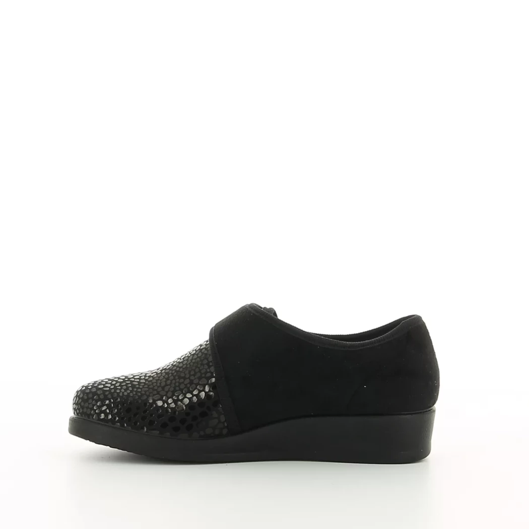 Image (4) de la chaussures Fly Flot - Pantoufles et Chaussons Noir en Cuir synthétique