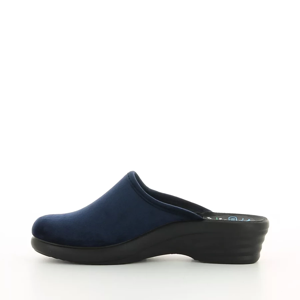 Image (4) de la chaussures Fly Flot - Pantoufles et Chaussons Bleu en Textile