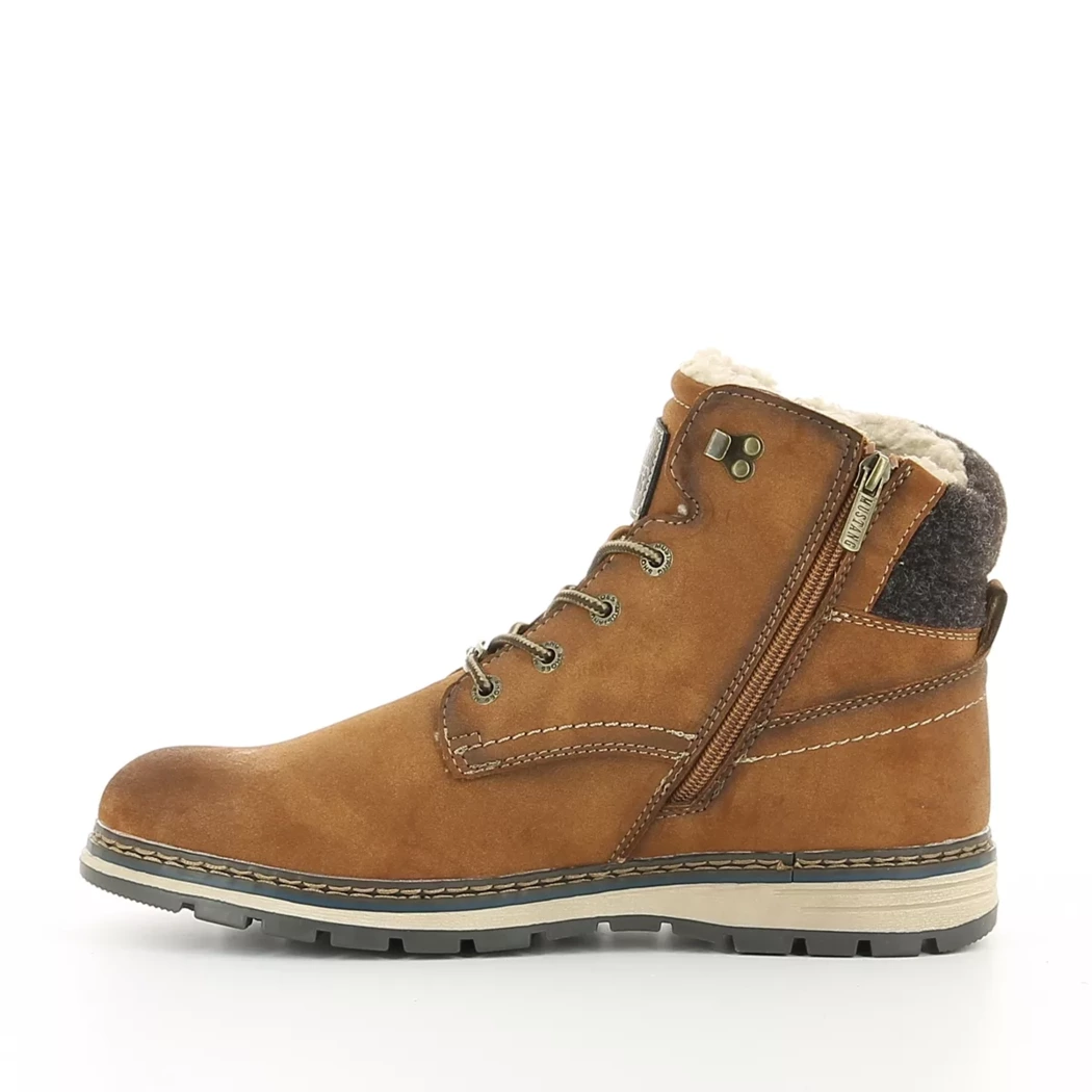 Image (4) de la chaussures Mustang - Bottines Cuir naturel / Cognac en Cuir synthétique Image (4) de la chaussures Mustang - Bottines Cuir naturel / Cognac en Cuir synthétique