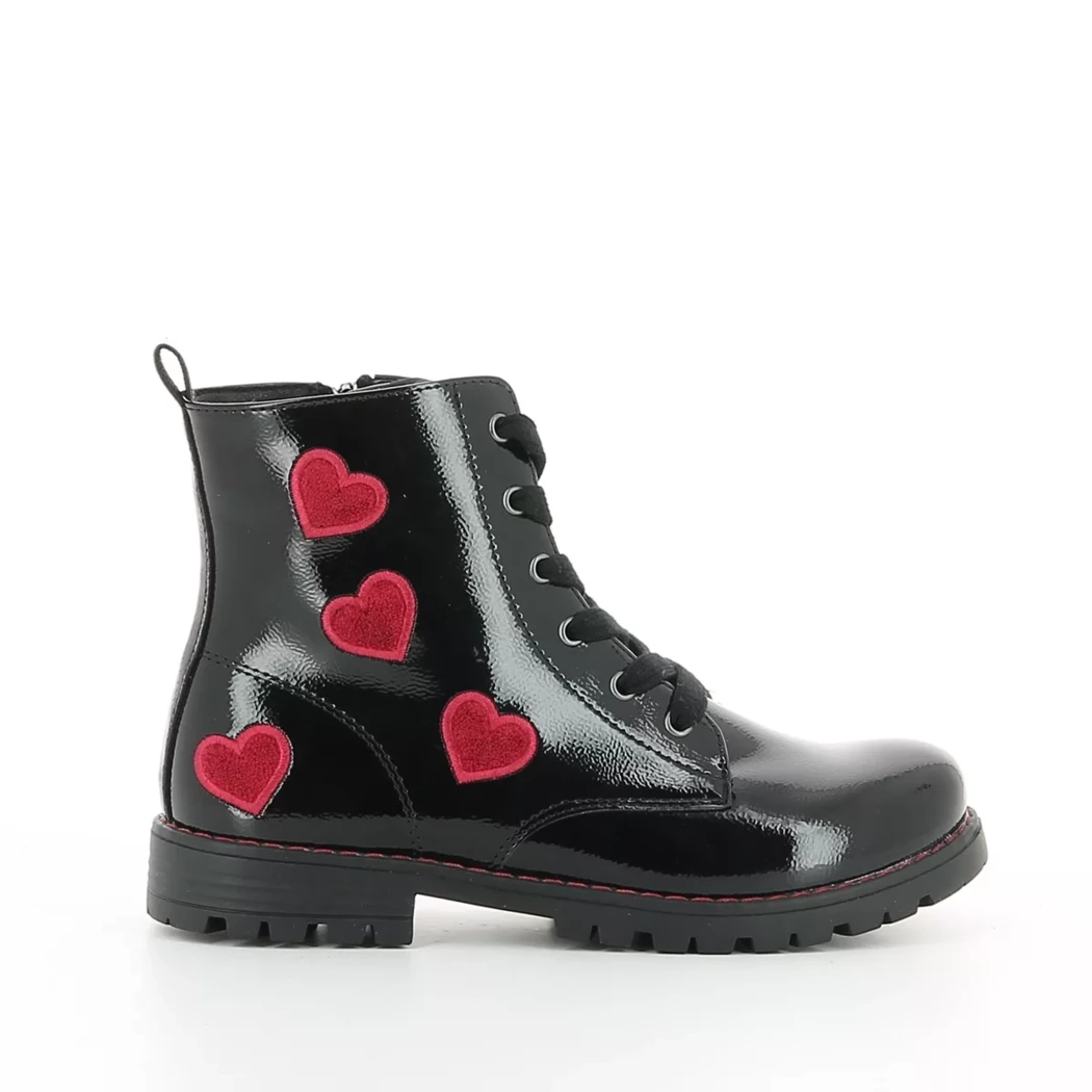 Image (2) de la chaussures Pretty Stories - Bottines Noir en Cuir synthétique Image (2) de la chaussures Pretty Stories - Bottines Noir en Cuir synthétique