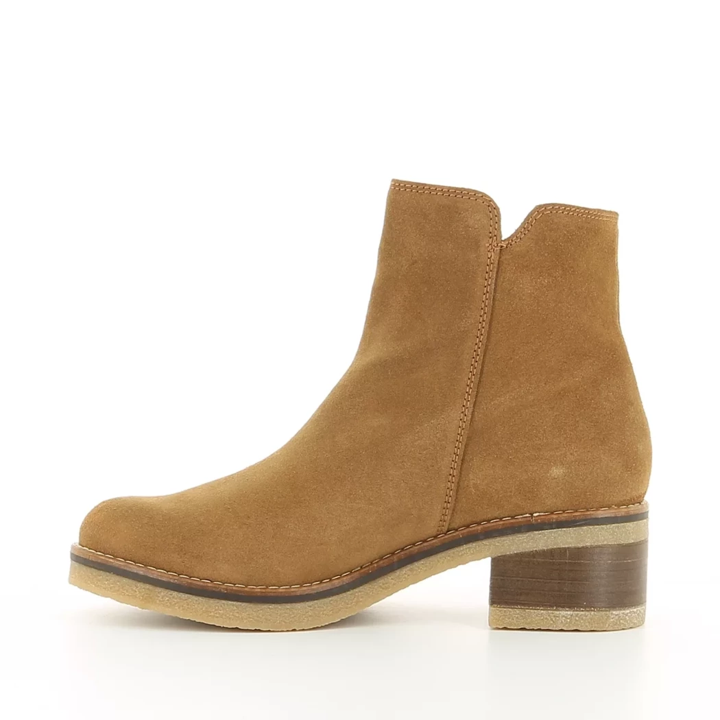 Image (4) de la chaussures Porronet - Boots Cuir naturel / Cognac en Cuir synthétique Image (4) de la chaussures Porronet - Boots Cuir naturel / Cognac en Cuir synthétique