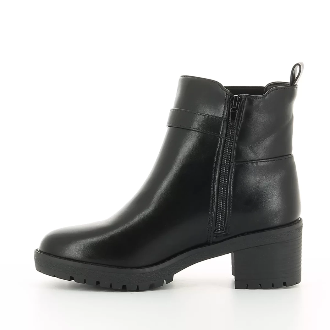 Image (4) de la chaussures Smart Standard - Boots Noir en Cuir synthétique