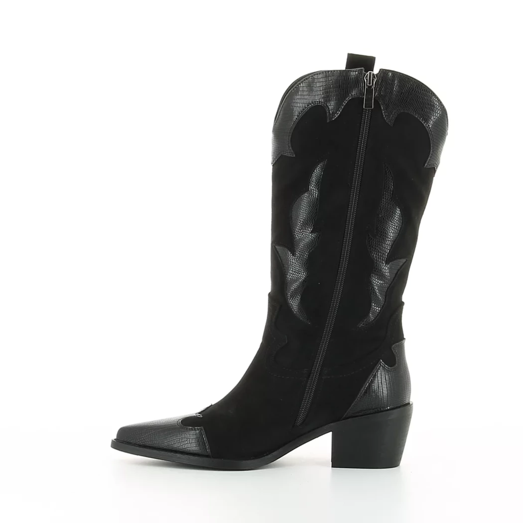 Image (4) de la chaussures Azarey - Boots Noir en Cuir nubuck Image (4) de la chaussures Azarey - Boots Noir en Cuir nubuck