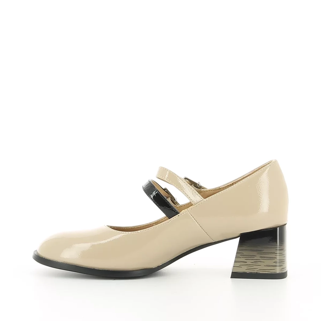 Image (4) de la chaussures Rock Away - Escarpins Beige en Cuir synthétique