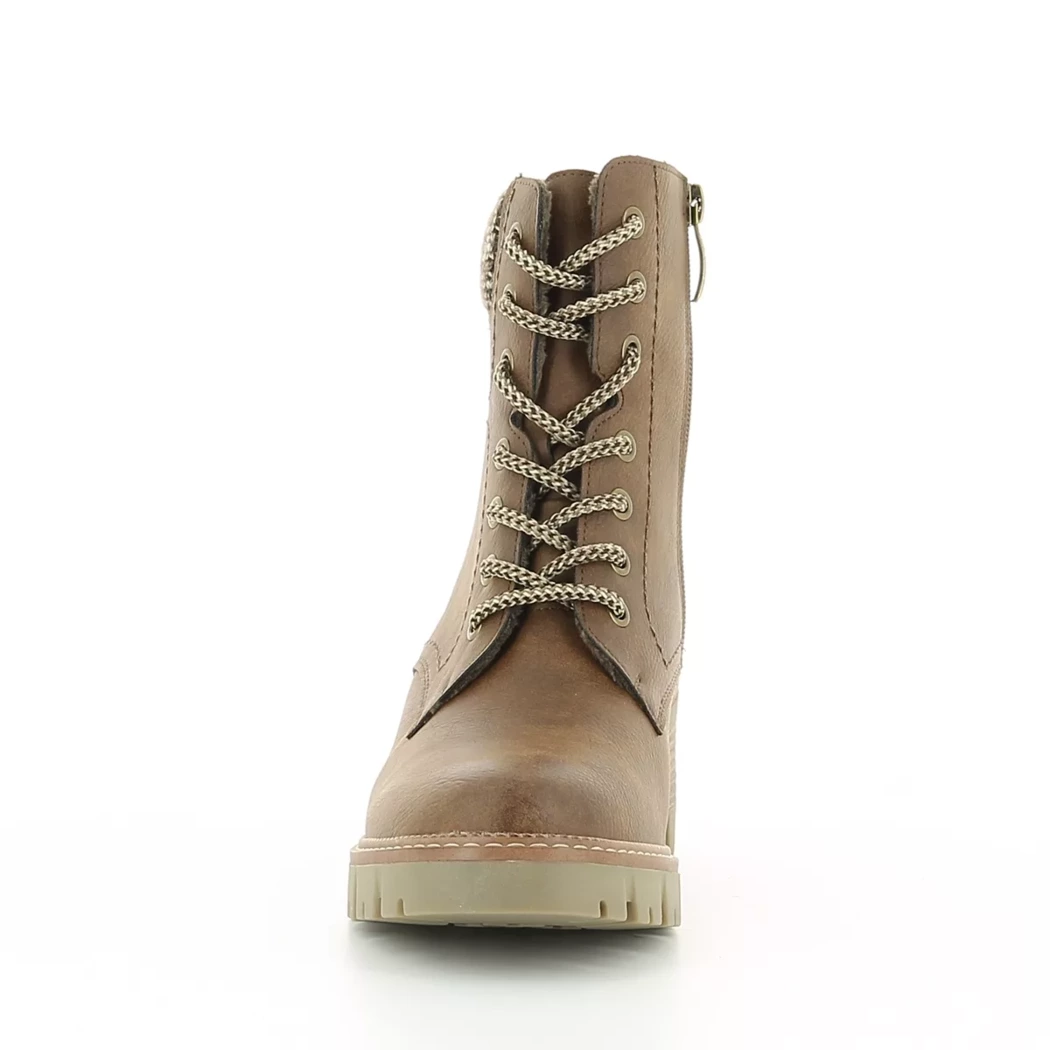 Image (5) de la chaussures Relife - Bottines Cuir naturel / Cognac en Cuir synthétique