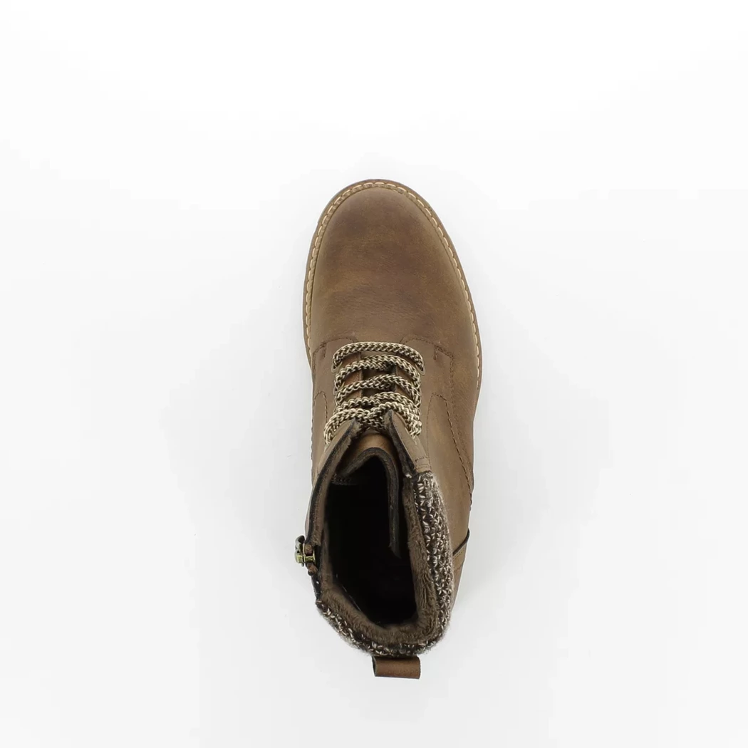 Image (6) de la chaussures Relife - Bottines Cuir naturel / Cognac en Cuir synthétique