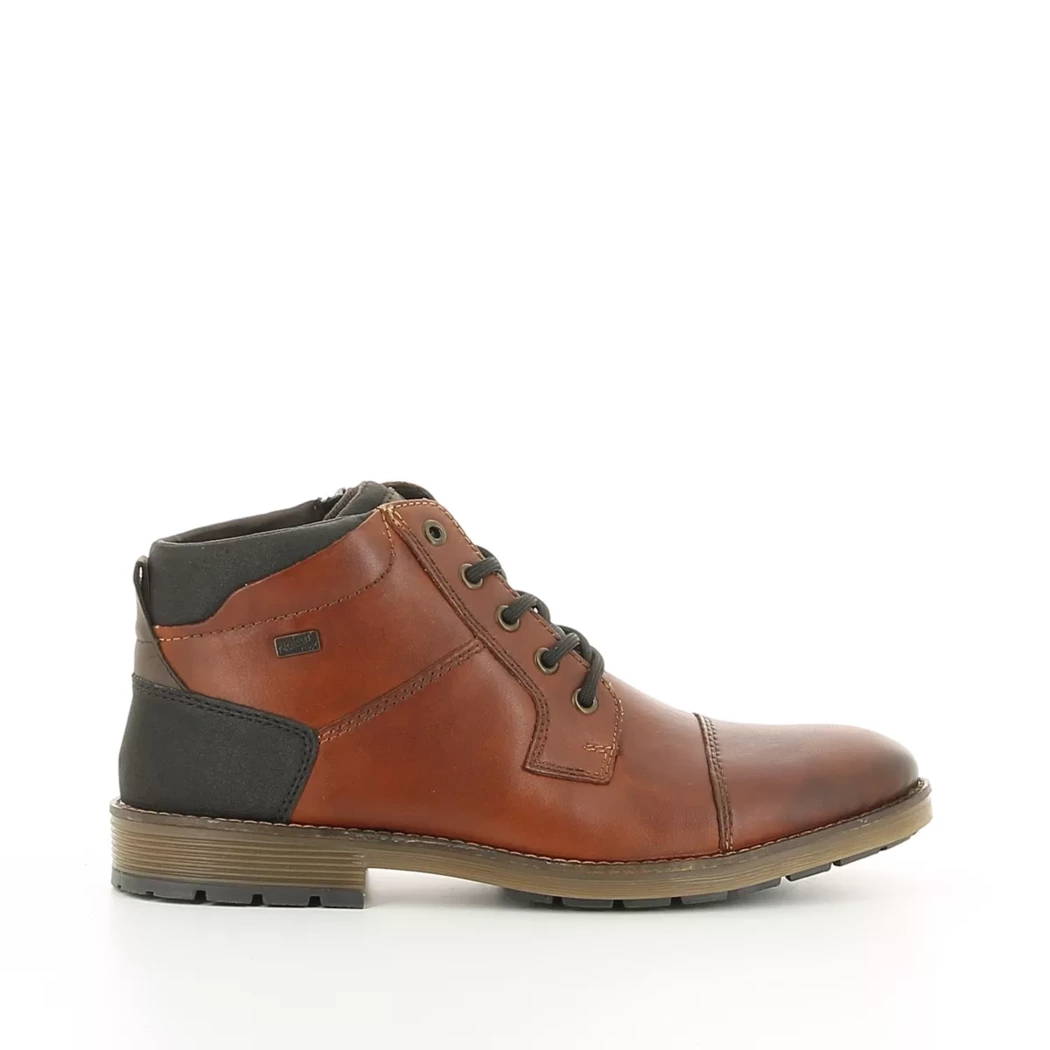 Image (2) de la chaussures Rieker - Bottines Cuir naturel / Cognac en Cuir Image (2) de la chaussures Rieker - Bottines Cuir naturel / Cognac en Cuir