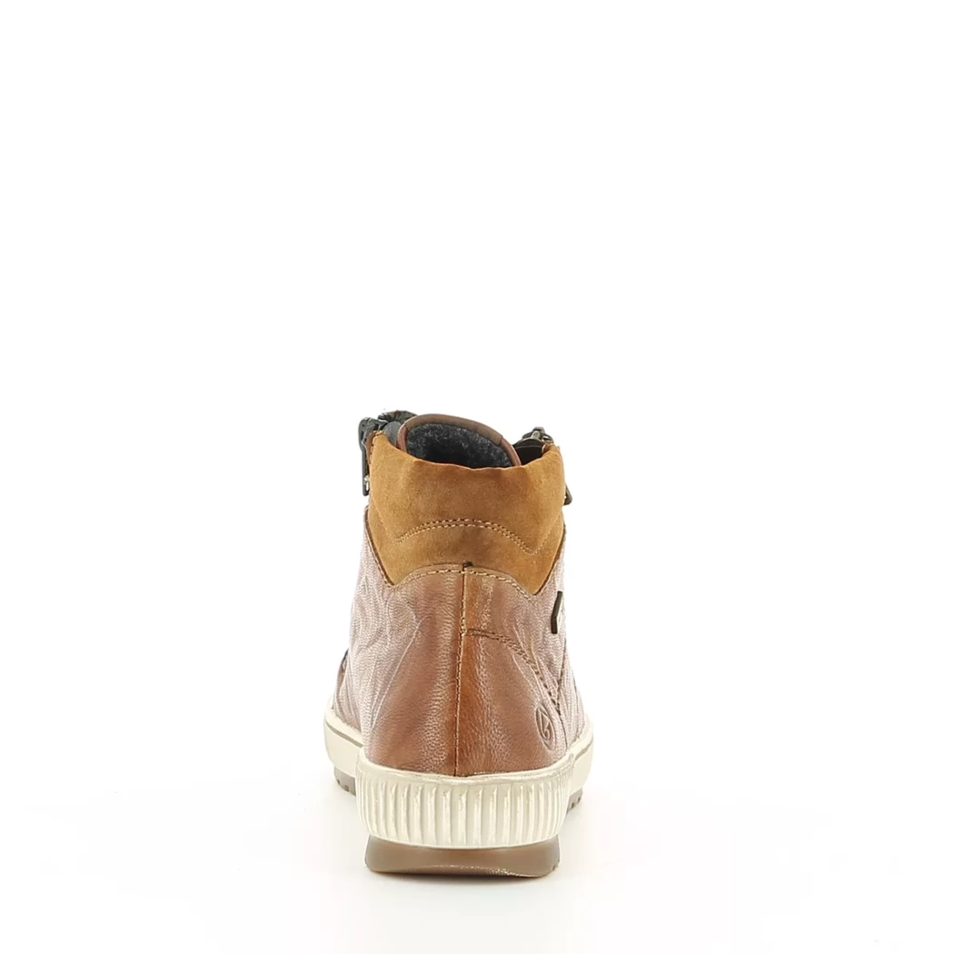 Image (3) de la chaussures Remonte - Bottines Cuir naturel / Cognac en Cuir