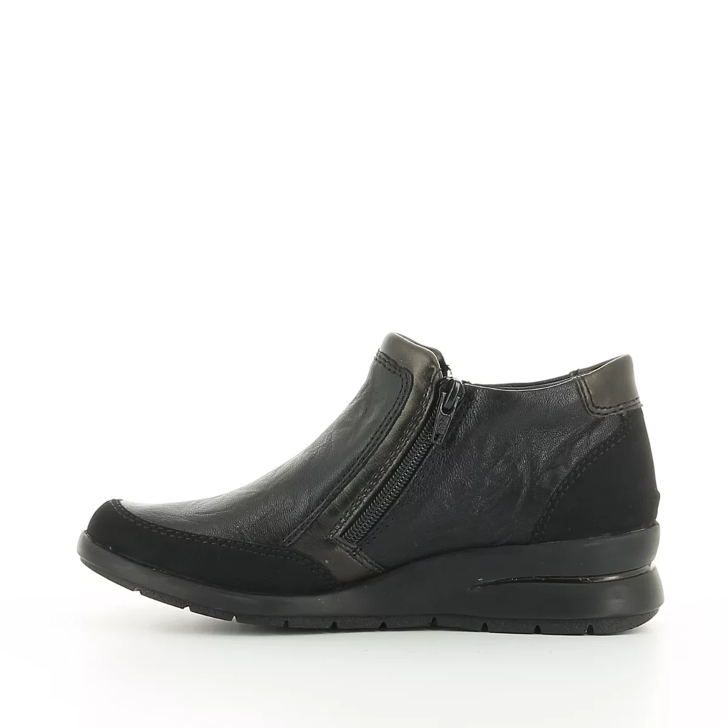 Image (4) de la chaussures Rieker - Boots Noir en Cuir synthétique