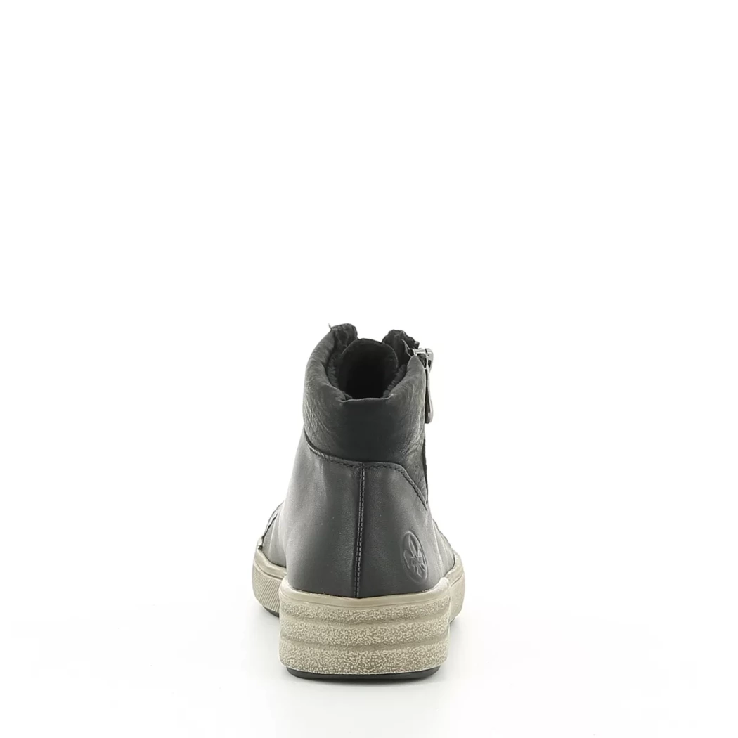 Image (3) de la chaussures Rieker - Bottines Noir en Cuir