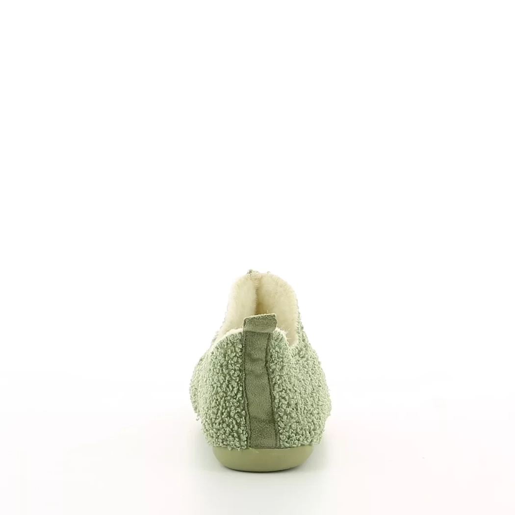 Image (3) de la chaussures Alter Native - Pantoufles et Chaussons Vert en Textile