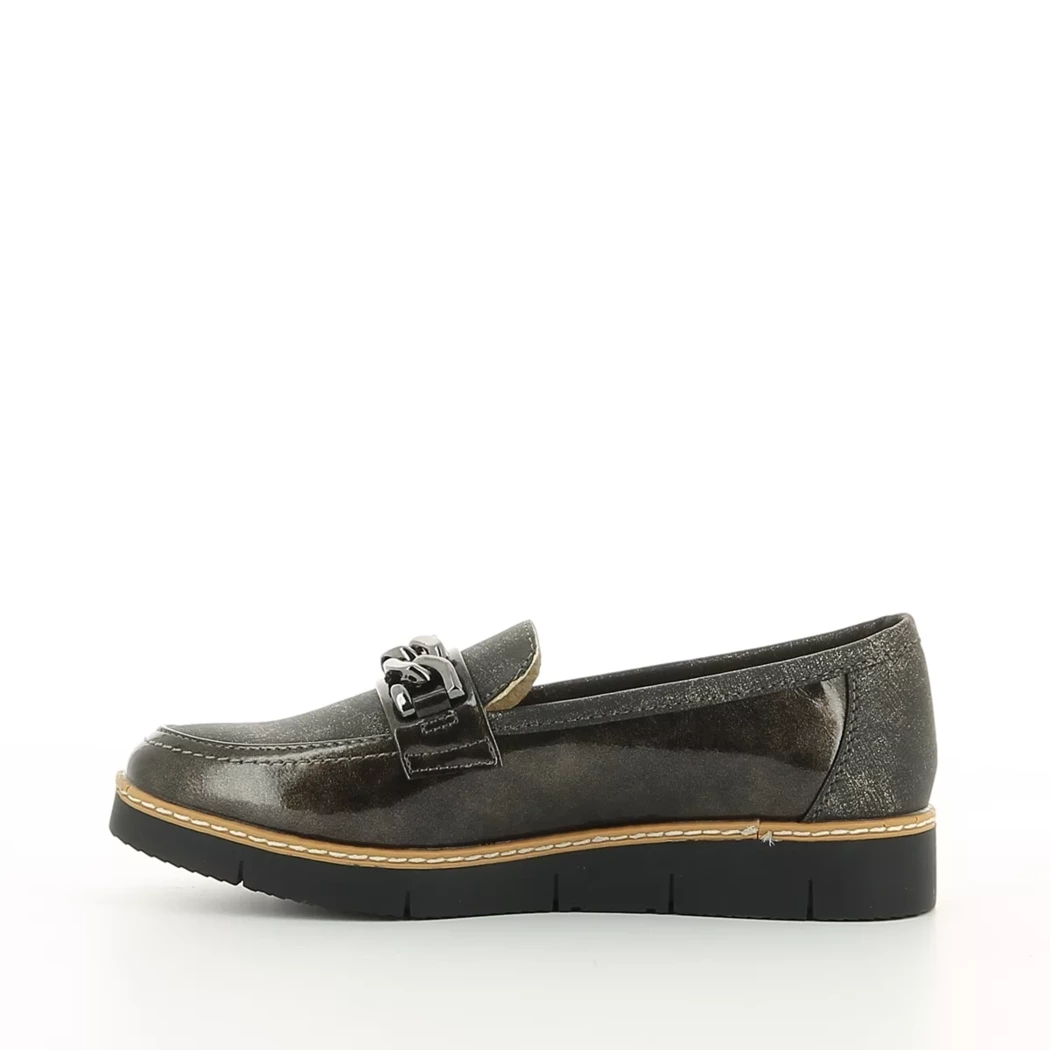 Image (4) de la chaussures Pretty Stories - Mocassins Or / Bronze / Platine en Cuir synthétique