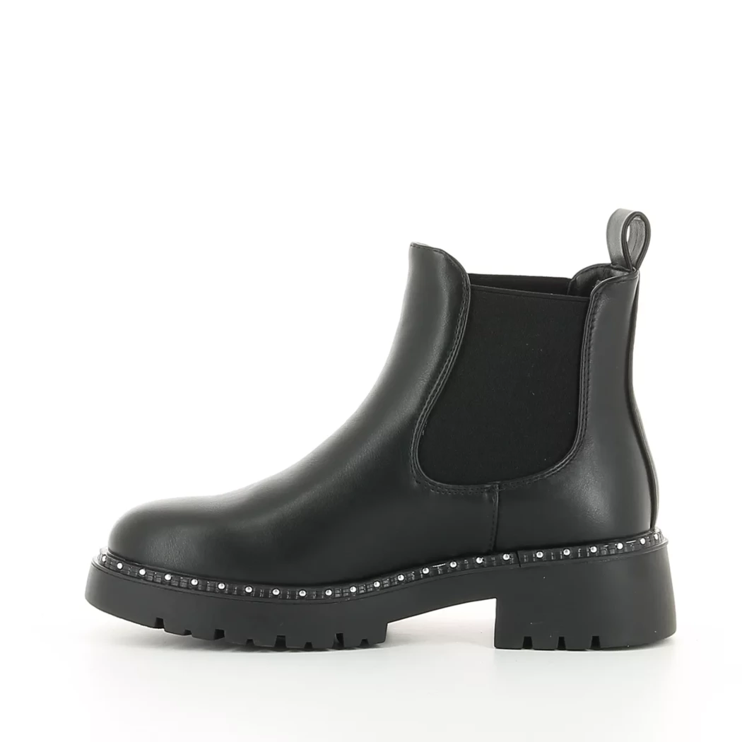 Image (4) de la chaussures Les petites bombes - Boots Noir en Cuir synthétique