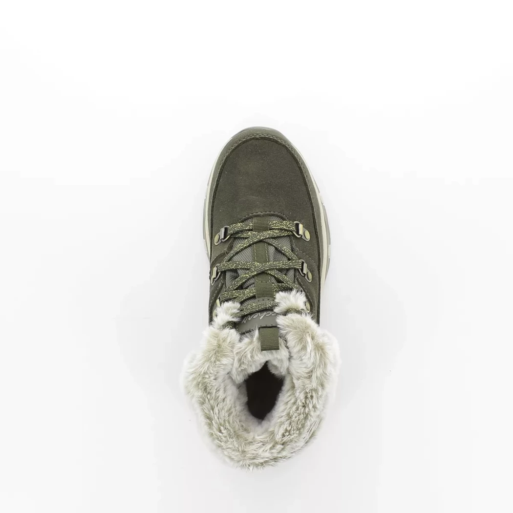 Image (6) de la chaussures Skechers - Bottines Vert en Cuir nubuck