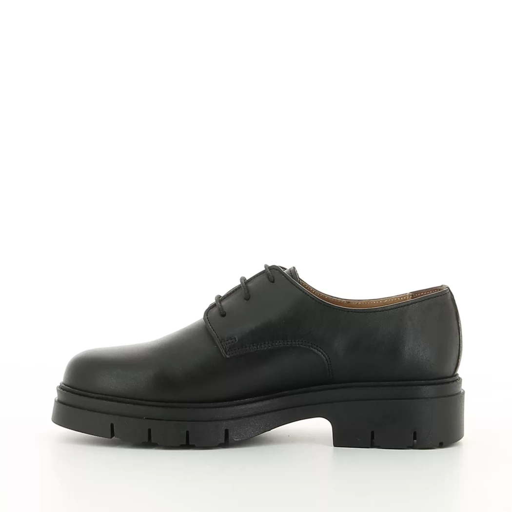 Image (4) de la chaussures Miss Boho - Chaussures à lacets Noir en Cuir