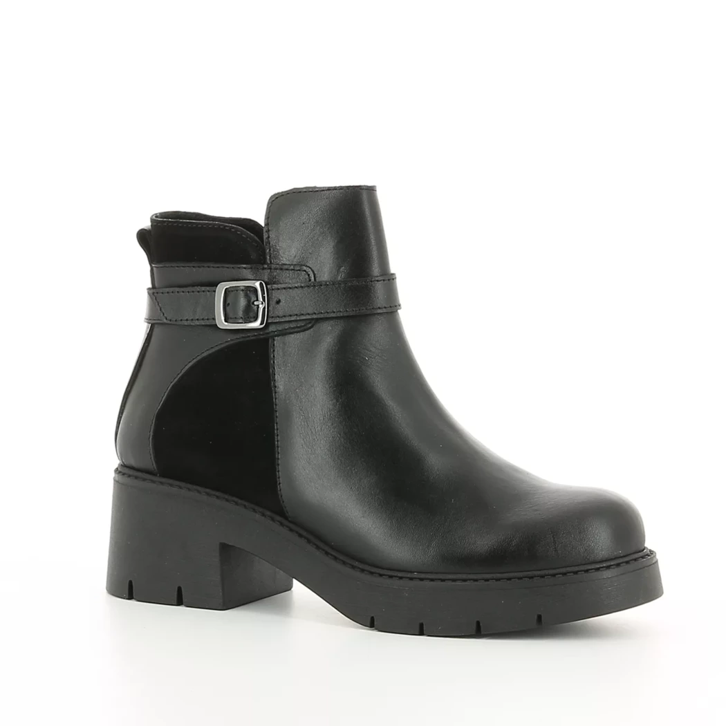 Image (1) de la chaussures Simplement B - Boots Noir en Cuir Image (1) de la chaussures Simplement B - Boots Noir en Cuir