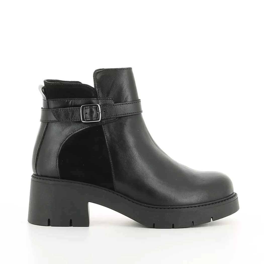 Image (2) de la chaussures Simplement B - Boots Noir en Cuir Image (2) de la chaussures Simplement B - Boots Noir en Cuir