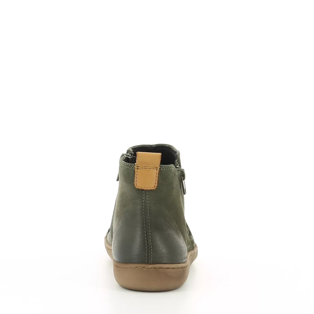 Image (3) de la chaussures Diabolo Studio - Boots Vert en Cuir