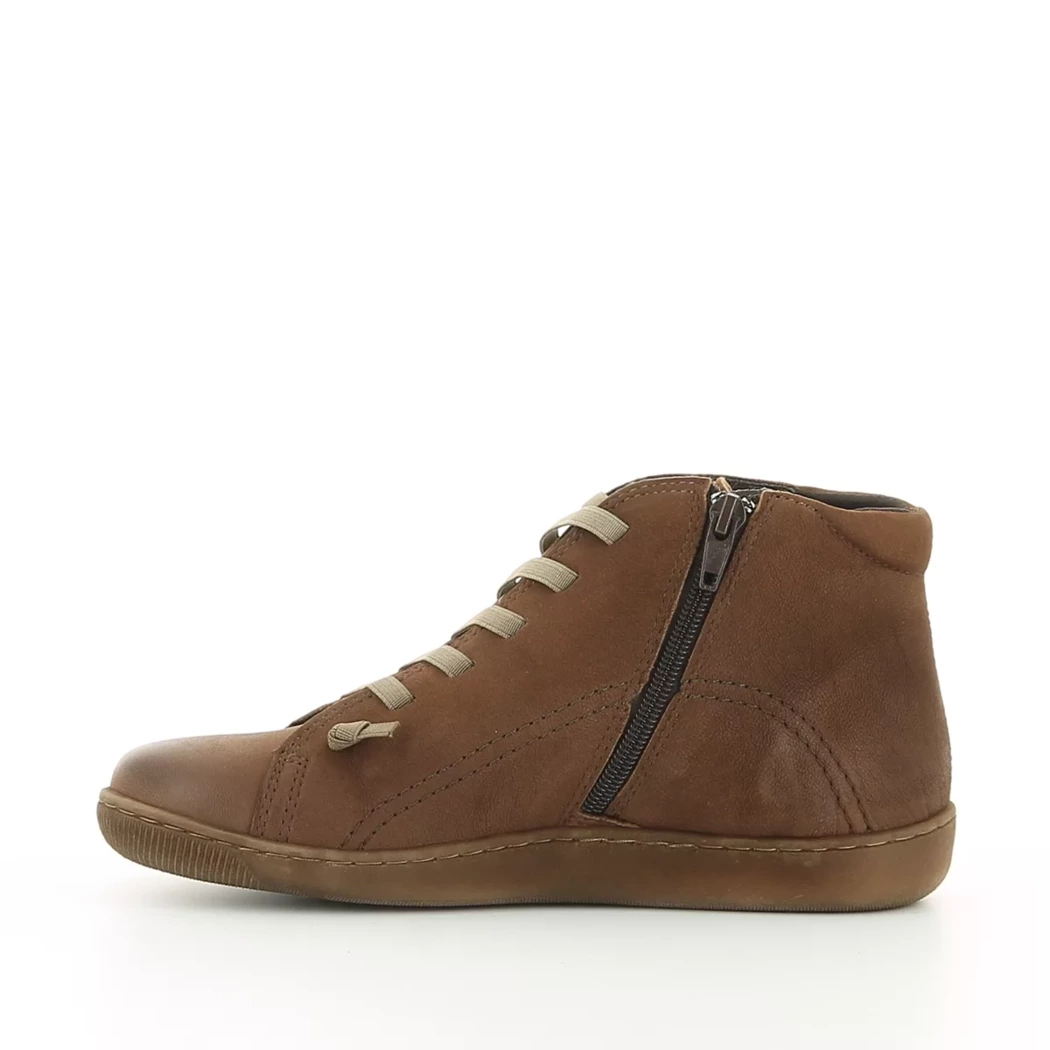 Image (4) de la chaussures Diabolo Studio - Bottines Cuir naturel / Cognac en Cuir