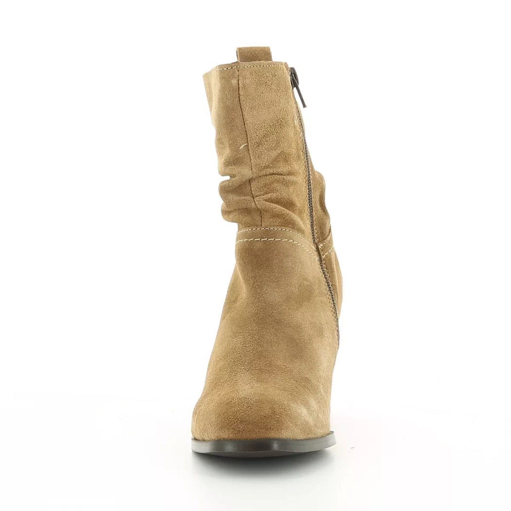 Image (5) de la chaussures Les Fees de Bengale - Boots Cuir naturel / Cognac en Cuir nubuck