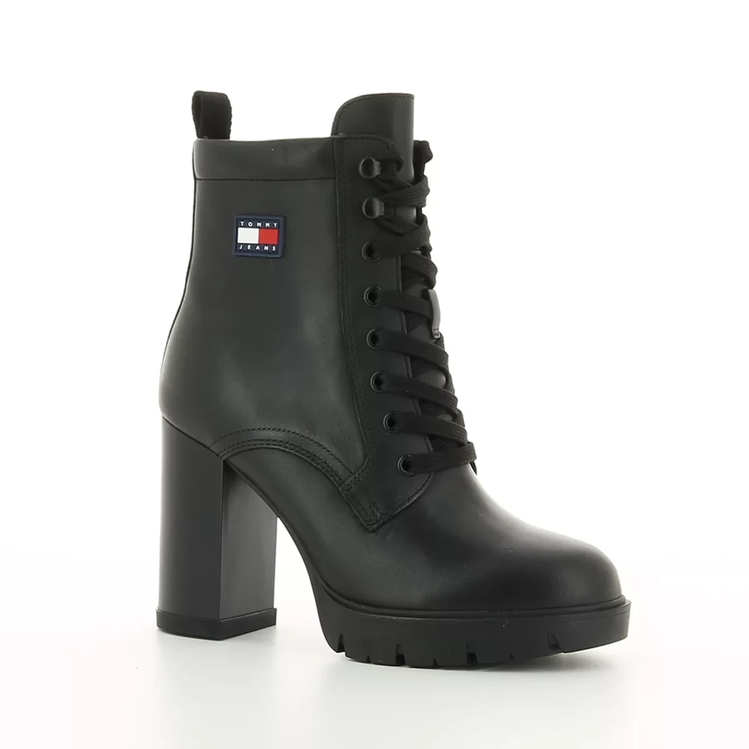 Image (1) de la chaussures Tommy jeans - Bottines Noir en Cuir Image (1) de la chaussures Tommy jeans - Bottines Noir en Cuir