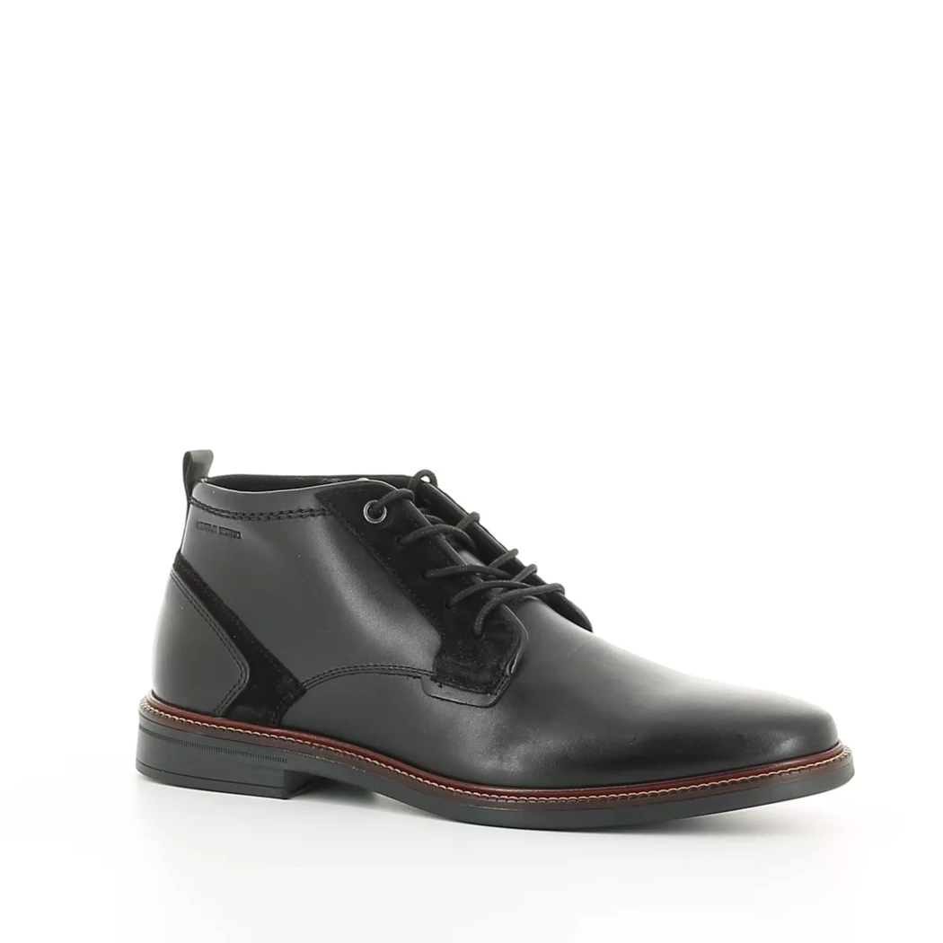 Image (1) de la chaussures Midtown District - Bottines Noir en Cuir