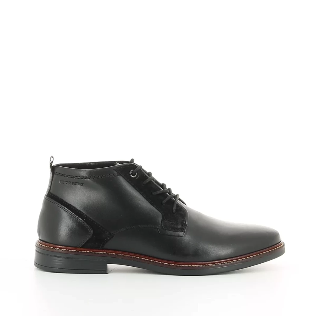 Image (2) de la chaussures Midtown District - Bottines Noir en Cuir
