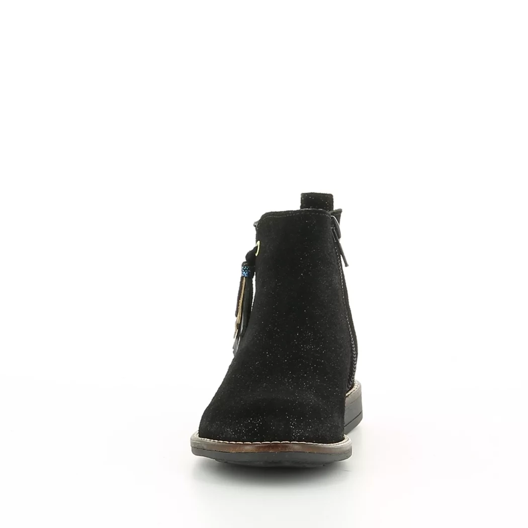 Image (5) de la chaussures Les Fees de Bengale - Boots Noir en Cuir nubuck