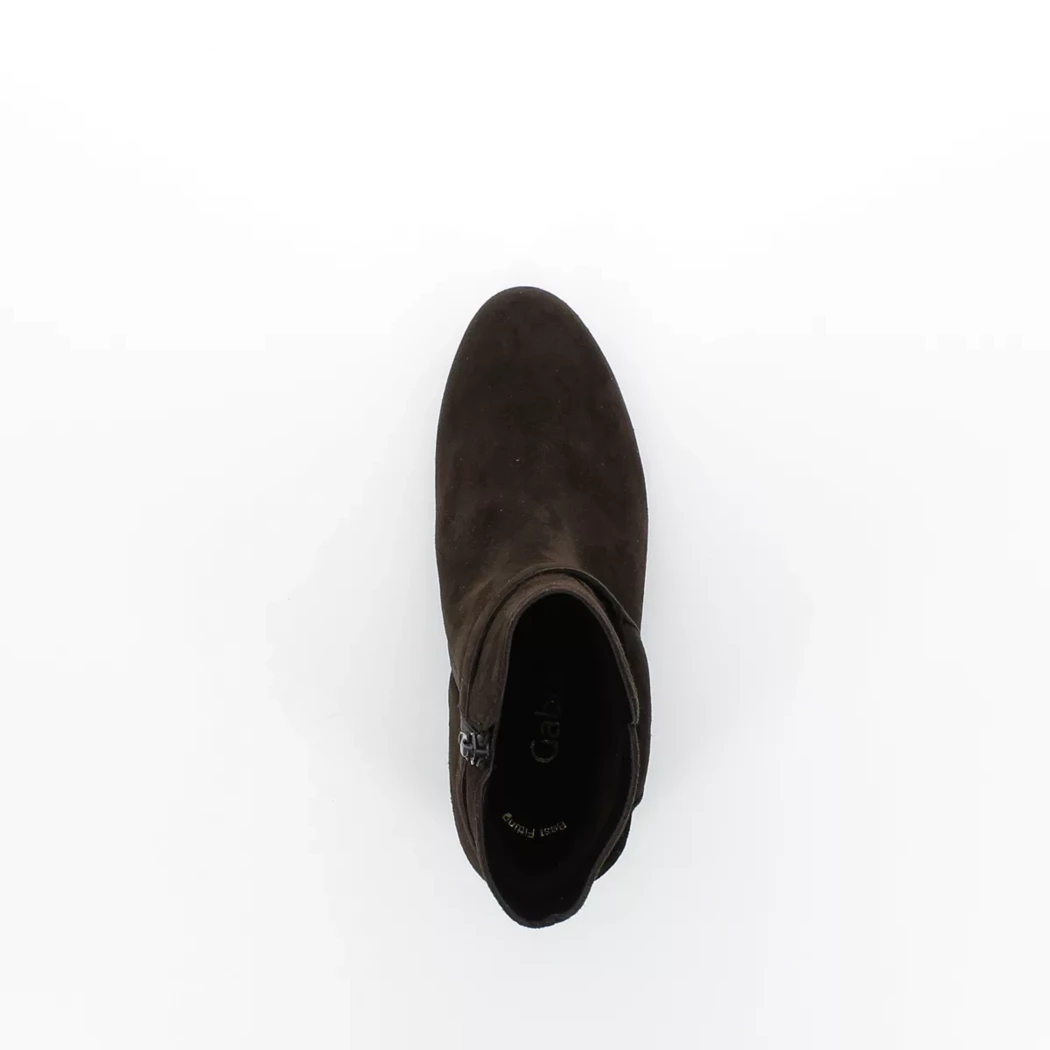 Image (6) de la chaussures Gabor - Boots Marron en Cuir nubuck
