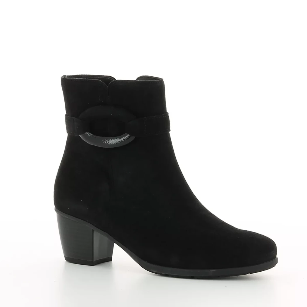 Image (1) de la chaussures Gabor - Boots Noir en Cuir nubuck