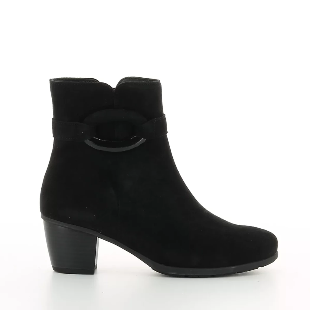 Image (2) de la chaussures Gabor - Boots Noir en Cuir nubuck