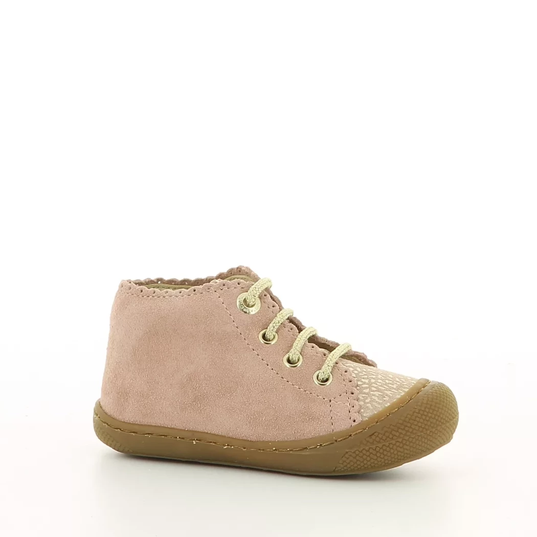 Image (1) de la chaussures Naturino - Bottines Rose en Cuir nubuck Image (1) de la chaussures Naturino - Bottines Rose en Cuir nubuck