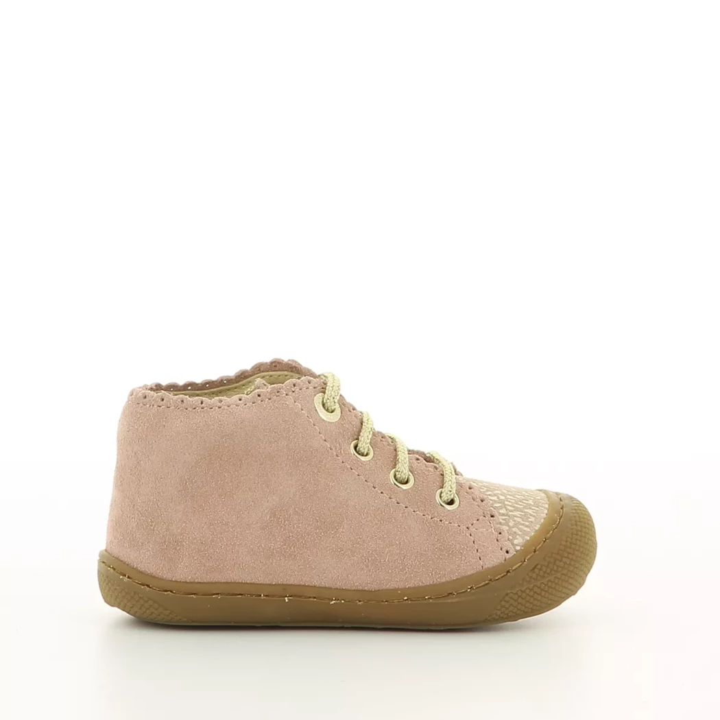 Image (2) de la chaussures Naturino - Bottines Rose en Cuir nubuck Image (2) de la chaussures Naturino - Bottines Rose en Cuir nubuck