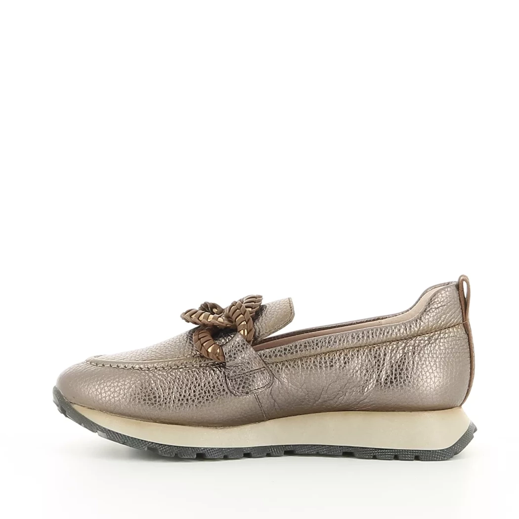 Image (4) de la chaussures Hispanitas - Mocassins Taupe en Cuir Image (4) de la chaussures Hispanitas - Mocassins Taupe en Cuir