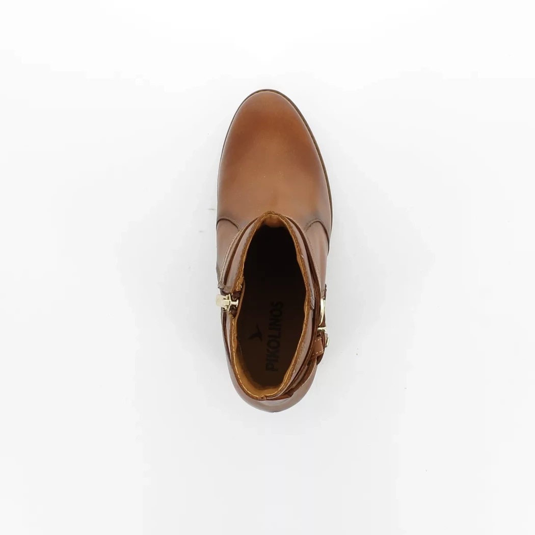 Image (6) de la chaussures Pikolinos - Boots Cuir naturel / Cognac en Cuir