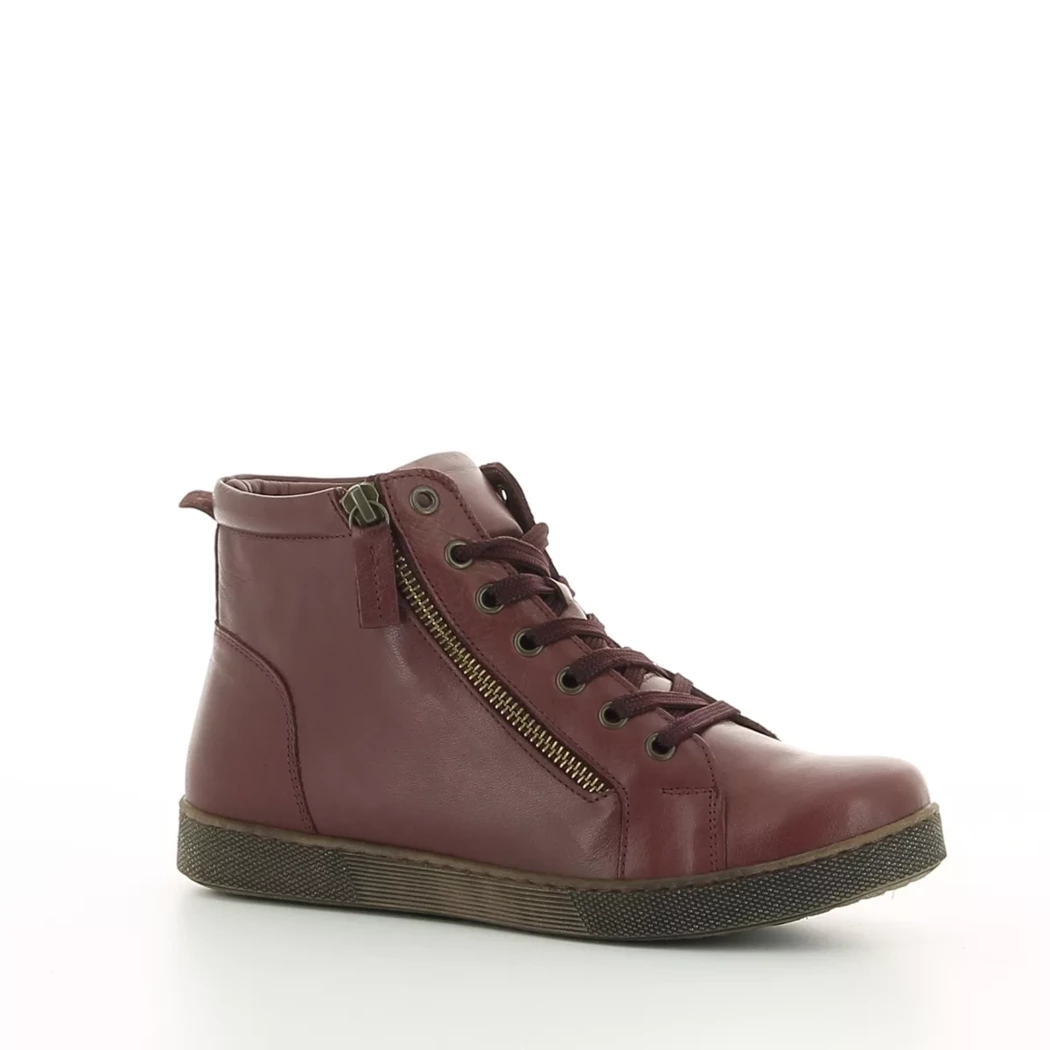 Image (1) de la chaussures Andrea Conti - Bottines Bordeaux en Cuir