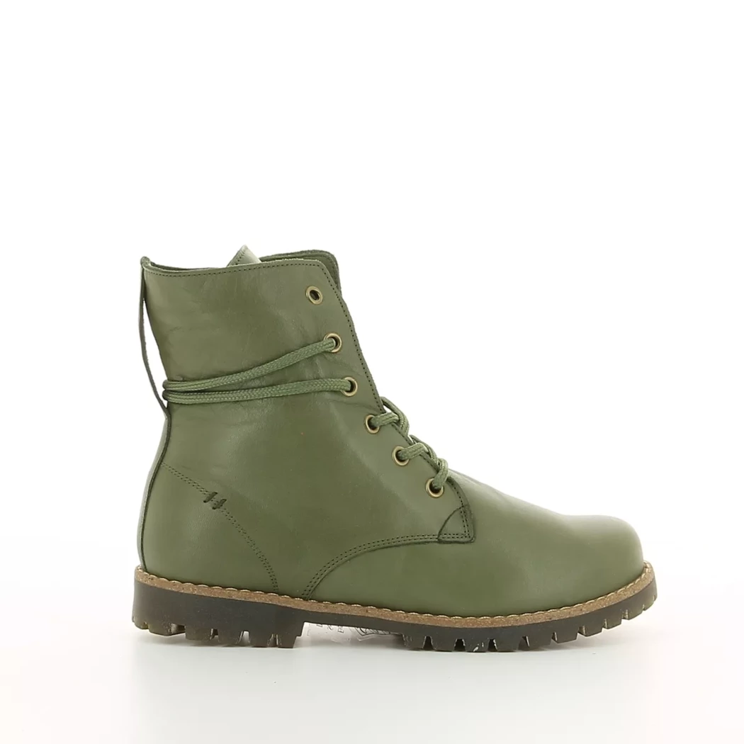 Image (2) de la chaussures Andrea Conti - Bottines Vert en Cuir