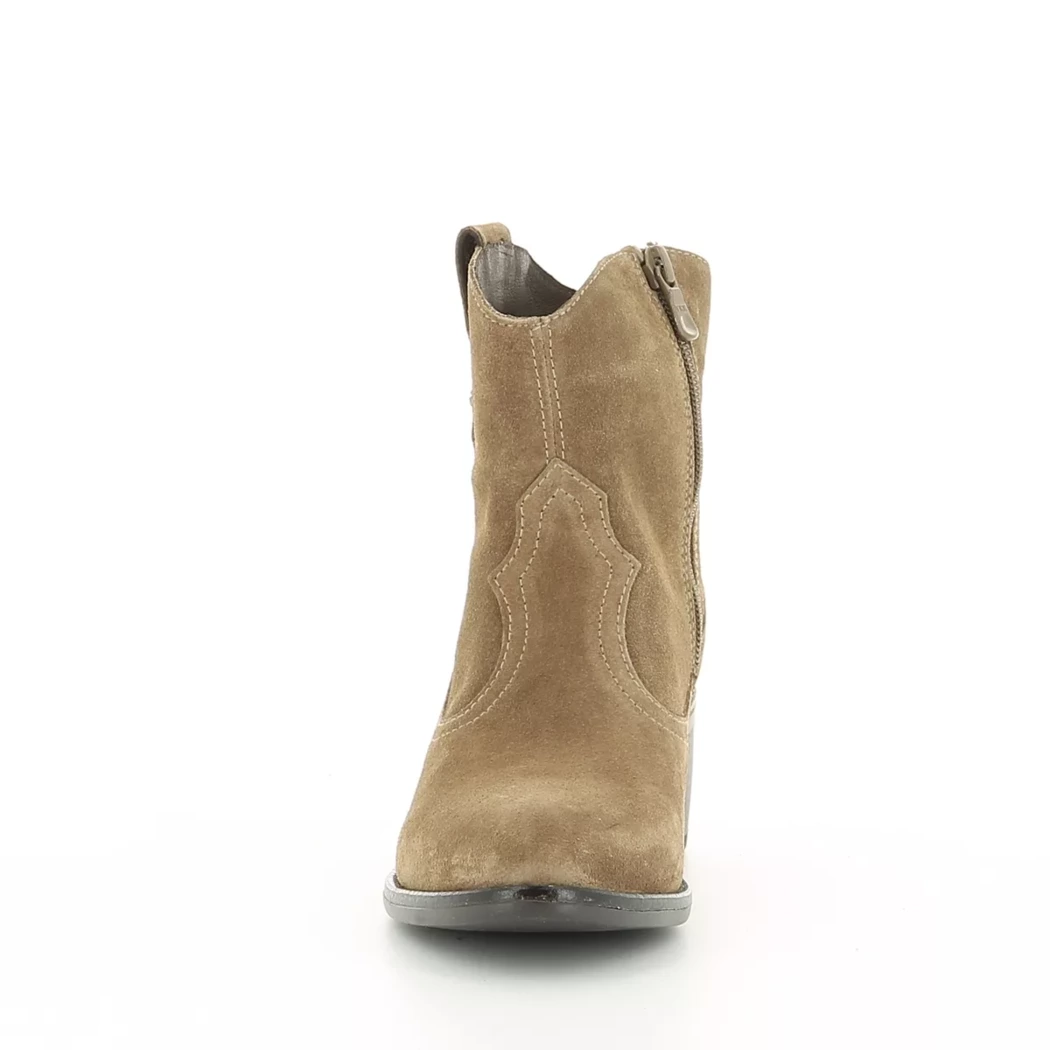 Image (5) de la chaussures Nero Giardini - Boots Taupe en Cuir nubuck