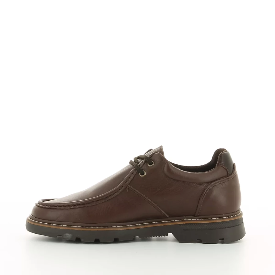 Image (4) de la chaussures Midtown District - Chaussures à lacets Marron en Cuir
